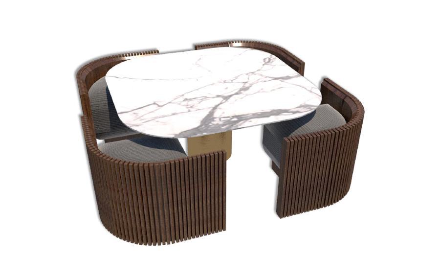 Mesa de centro Parceiros, Peça solta